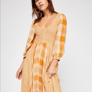Free People midi dress